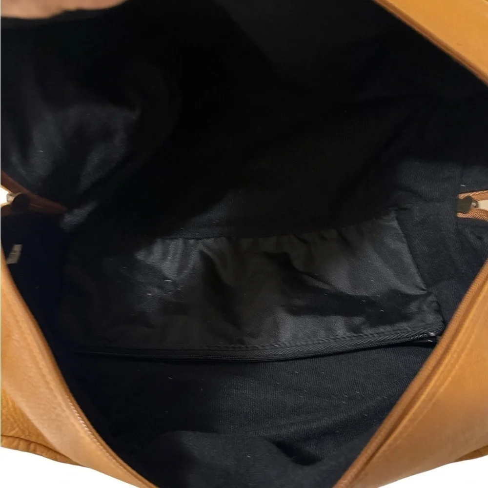 Tito’s Handmade Tan Leather Men's vine bag